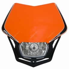 Maska na moto RTECH V-FACE oranžová