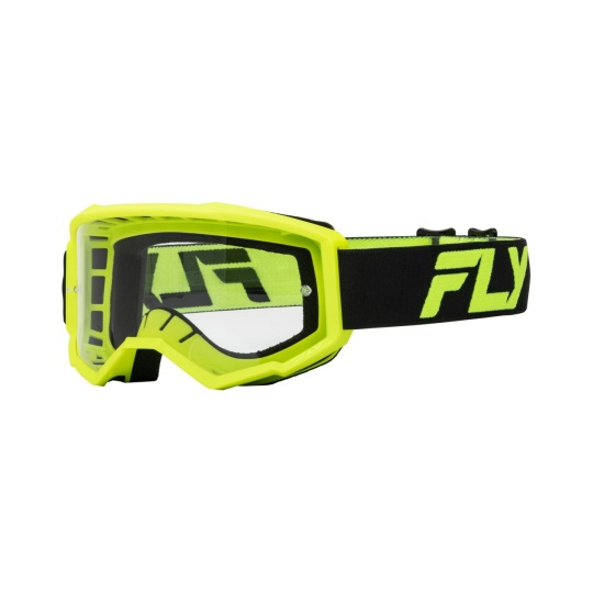 brýle FOCUS, FLY RACING (černá/hi-vis)