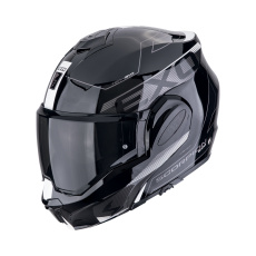 Moto přilba SCORPION EXO-TECH EVO TRAVELLER černo/bílá