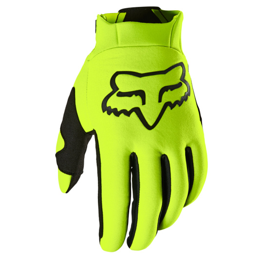 Pánské cyklo rukavice Fox Defend Thermo Off Road Glove  Fluorescent Yellow