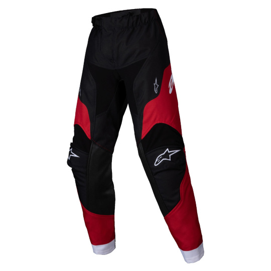 kalhoty RACER VEIL KIDS, ALPINESTARS, dětské (černá/červená) 2025