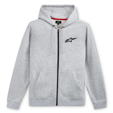 Alpinestars Ageless Chest hoodie - se zipem šedo/černá