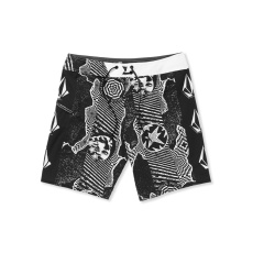 Pánské plavky Volcom Lido Iconic Mod 19  Black White