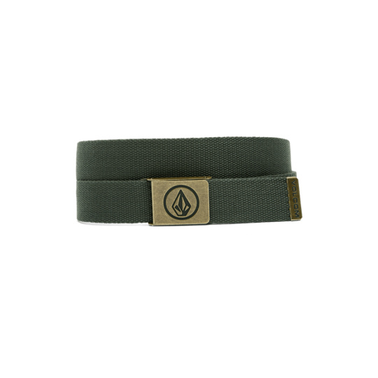 Pánský pásek Volcom Circle Web Belt One  Dark Forest