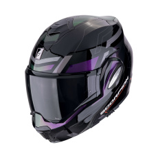 Moto přilba SCORPION EXO-TECH EVO CONQUER černý chameleon