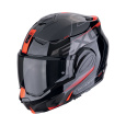 Moto přilba SCORPION EXO-TECH EVO TRAVELLER černo/červená