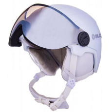 BLIZZARD BLIZZARD W2W Double Visor ski helmet, white matt, smoke lens, mirror