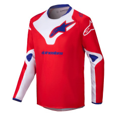 dres RACER VEIL, ALPINESTARS, dětský (červená/bílá) 2025