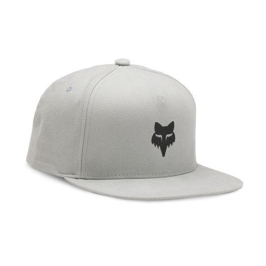 Pánská čepice Fox Fox Head Snapback Hat  Steel Grey