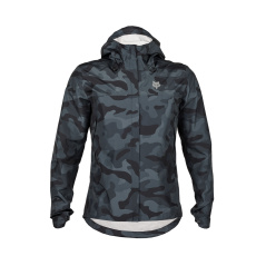 Pánská cyklo bunda Fox Ranger 2.5L Water Jacket  Black Camo