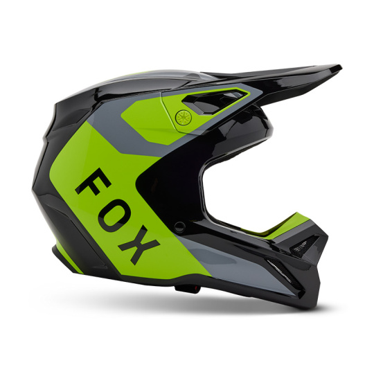 MX přilba Fox V1 Lean Helmet  Grey/Yellow