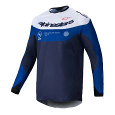 dres PRO-DURA, ALPINESTARS (modrá/bílá) 2025